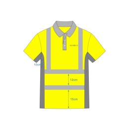 Customized Construction Industry Heat Resistant Short Sleeve Polo Shirt Designed Straight Sleeve Reflective Tape Polo Shirt 100% Polyester Ho’s Cleaning Company FEHD Outsourced Supplier Uniform D416 Customized Construction Industry Heat Resistant Short Sleeve Polo Shirt Designed Straight Sleeve Reflective Tape Polo Shirt 100% Polyester Ho’s Cleaning Company FEHD Outsourced Supplier Uniform D416
